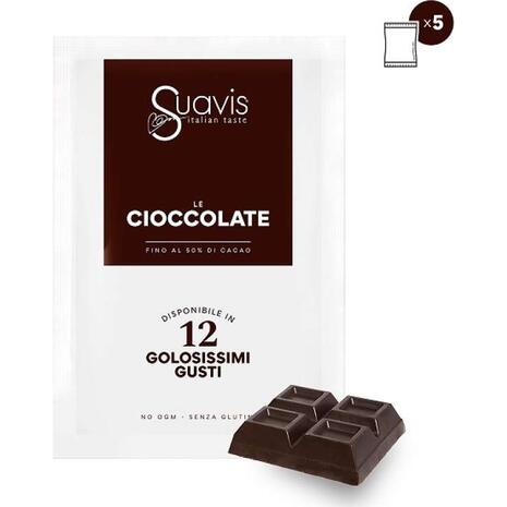 Ζεστή Σοκολάτα Μαύρη Gold Superior | Suavis 160 g (5 X 32 g)